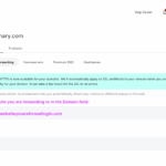 screen cap of domain forwarding in GoDaddy